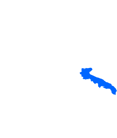 Mappa della Apulia