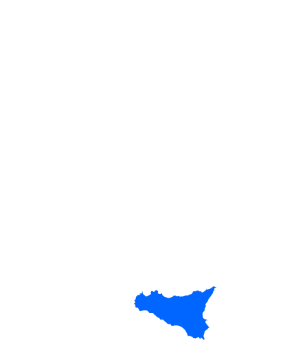 Mappa della Sicilia